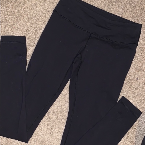 lululemon athletica Pants - BLACK WUNDER UNDER LULULEMON LEGGINGS